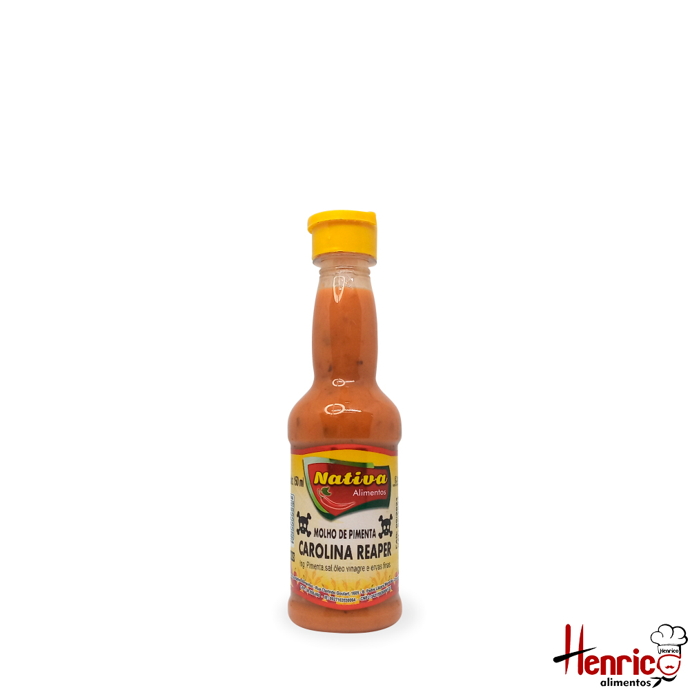 Molho de Pimenta Carolina Reaper 150ml Na...