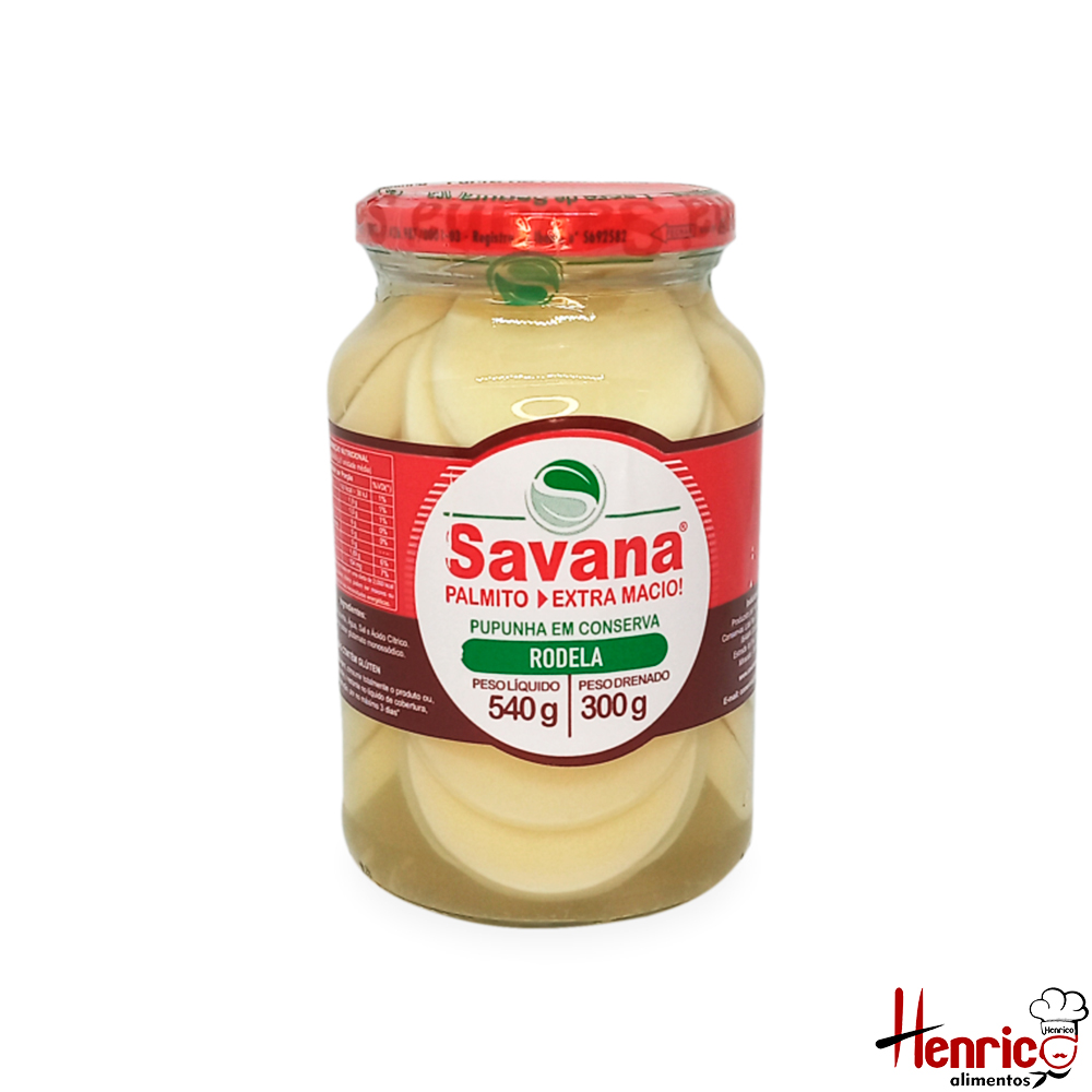 Palmito Rodela 300g Savana