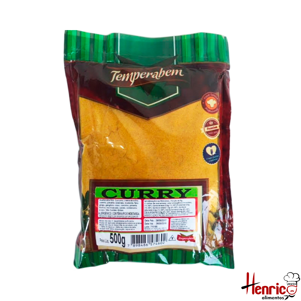 Curry 500g Temperabem