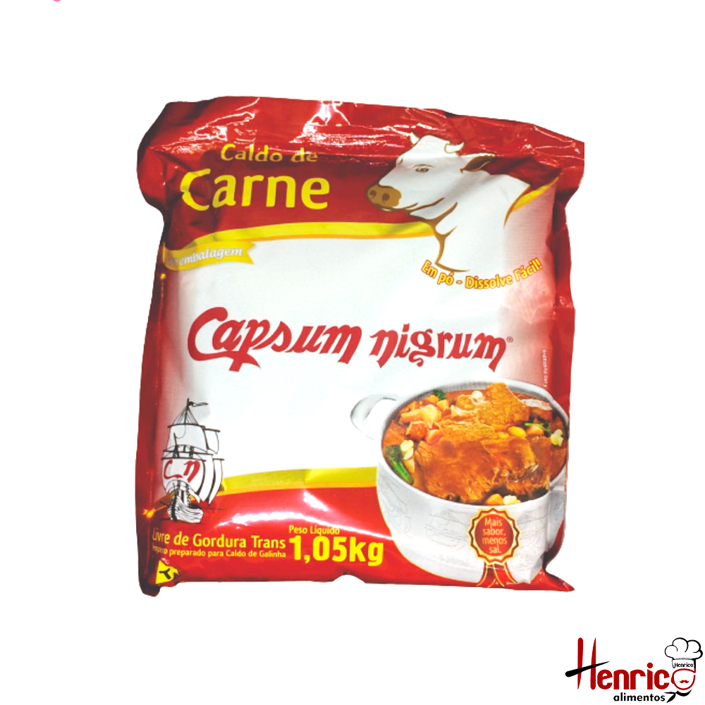 Caldo de Carne 1kg Capsum Nigrum