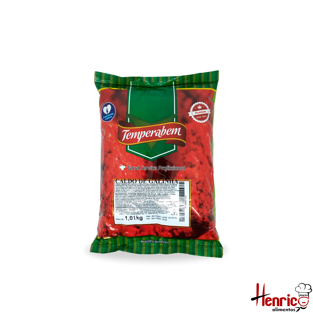 Caldo de Galinha 1kg Temperabem