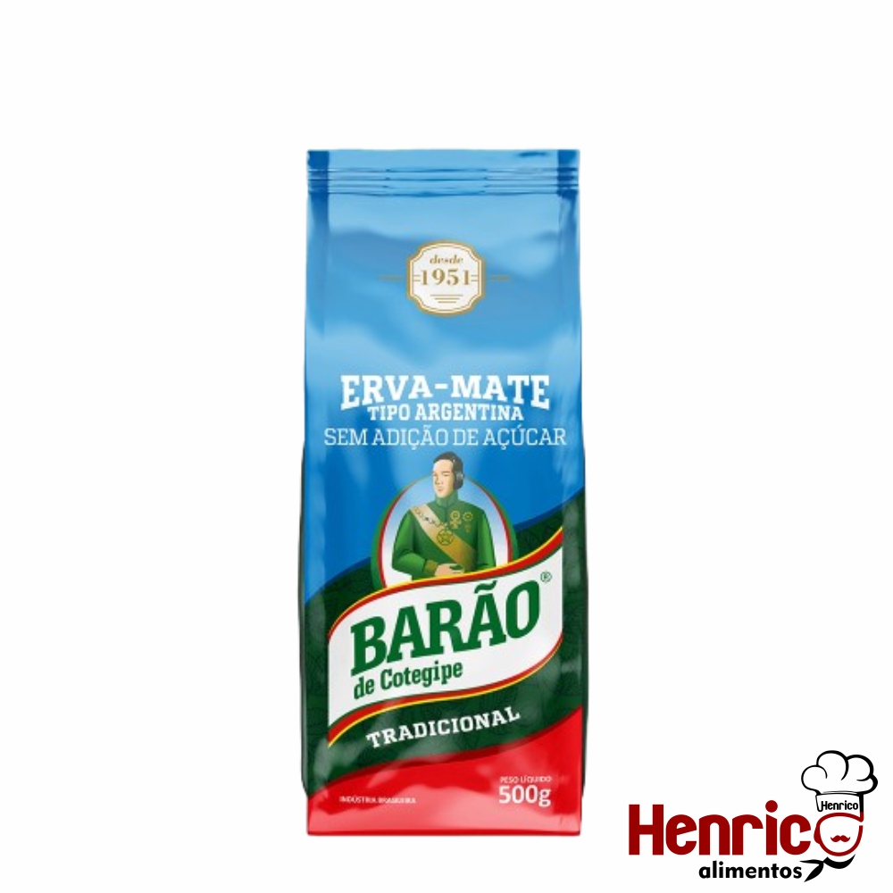 Erva-Mate Argentina 500g Barão de Contegipe
